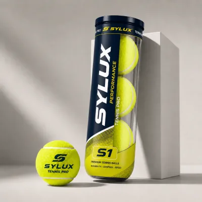 Professional Pressurized 65mm 20% Wool Rubber Core Practice Tournament Balls OEM Bulk Wholesale Custom Tennis Balls