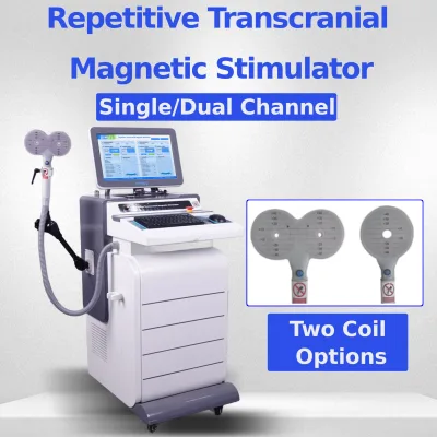 Professional 2 Tesla rTMS Brain Therapy Equipment for Clinical Depression Treatment Neurology Psychiatry and Rehab Applications