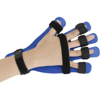 Right Left Hand Orthopedic Separate Flex Spasm Finger Fixation Bracket Hand Splint Brace