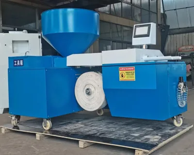 Non Woven Seedling Block Making Machine Dual Barrel Automatic Molding Stable Operate Vegetable Seedling Farm