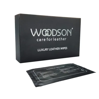 All Purpose Disposable Leather Wipe Leather Care Wipes Brightening Wipes Individually Wrapped for Faux Leather