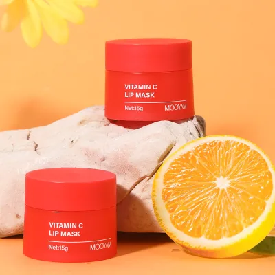 Private Label Lip Sleep Mask Balm Lips Care Moisturizing Organic Pink Mask VC Anti Aging Anti Wrinkles Lips Mask