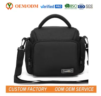 Custom  Portable  Digital Gear Camera Bags Waterproof Padded Compact Camera Shoulder Bag for DSLR/SLR/Mirrorless Cameras Zipper