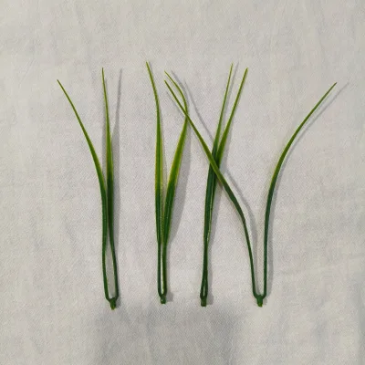Artificial Plastic Aquatic Grass Two-Pronged Spring Grass Handmade DIY Seedlings Flower Arrangement Decorative Artificial