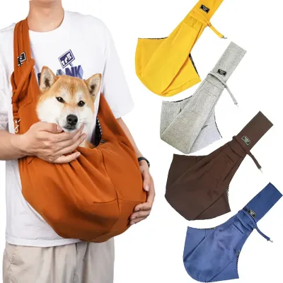 Hot Selling Reversible Soft Puppy Cat Pet Sling Carrier Comfortable 11kg Below Travel Bag Backpack for Small Dogs and Cats