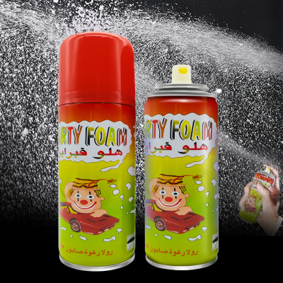 Factory Supply Christmas Festival Birthday 250ML Celebration Party Foam Snow Spray