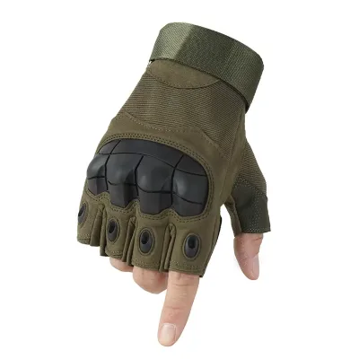 Men Women Outdoor Half Finger Sports Cycling Protective Gloves Tactics Training Gloves Bicycle Motorcycle Riding