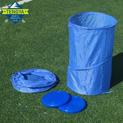 Indoor Outdoor Anywhere Folding Flying Disc Golf Set