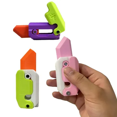 Tiktok Popular Gravity Knife Toy Quirky Funny Stress Relief Toy for Offices Decompression Novelty Fidget Toys