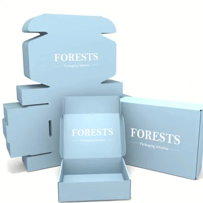 Kraft Paperboard Shopping Packaging Shipping Box