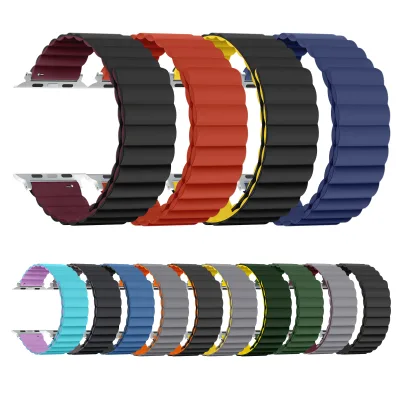CM Hot Popular Precise Adjustment Strong Magnetic Watch Wrist Belt for Apple Watch 49mm 46mm 45mm 44mm 41mm 40mm 38mm