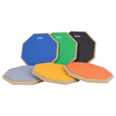 Wholesale Price 12 Inches Dumb Drum Practice Training Drum Pad for Jazz Drums Exercise Percussion Instruments Accessories