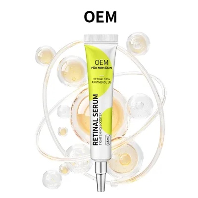 OEM Private Label Retinal Serum 0.1% with Panthenol 1% Anti Aging Face Serum Manufacturer Custom Firming Skincare