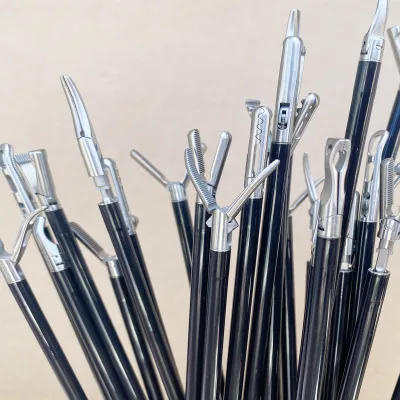 Laparoscopic Jaw Grasping Forceps,Laparoscopy Instruments Claw Grasper,compatible with Carl Storz