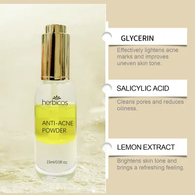 Private Label OEM Korean Face Care Salicylic Acid Skincare Serum Deeply Repair Skin Remove Acne Serum for Sensitive Skin