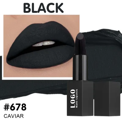Waterproof Matte Lipstick Design OEM MSDS Lipstick Bulk High Quality Waterproof 50 Colors Waterproof Private Label Makeup