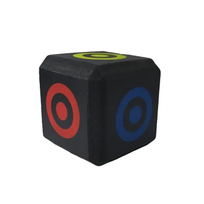 2026 Hot Selling 23cm Spring Six Sided Printed Arrow Targets for Outdoor Training and Sports Shooting Customizable for Bow Type