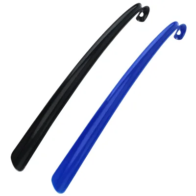 16.5-inch Long-Handled Portable Shoehorn for Seniors Men Women & Children Durable Plastic