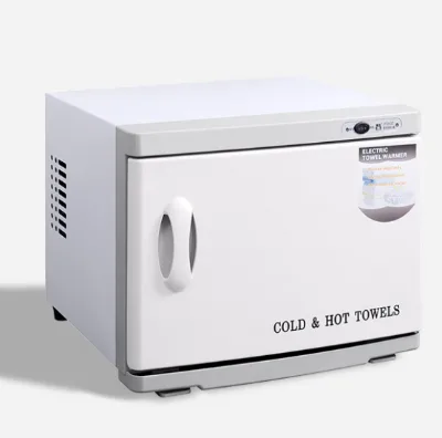 23L Sterilizer Beauty Salon UV/Ozone Sterilizer Disinfection Cabinet Cool Hot Towel Warmer