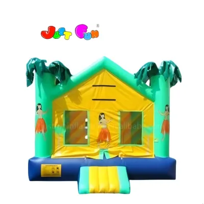Hot Sale Kids Inflatable Jungle Bouncer House Jump Castle in America