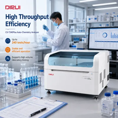 Random Access Serum Testing Automated Auto Chemistry Analyzer for Hospital Diagnostics with Compact Footprint