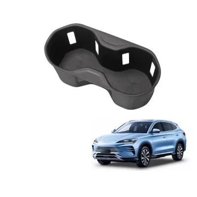Center Console Cup Holder Storage Box for BYD Song Plus EV DMi Seal U Sealion 6 2023-2025 Interior Accessories