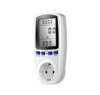 220V AC Digital LCD Power Meter Wattmeter Socket Wattage Kwh Energy Meter H Bridge Technology EU/FR/US/UK/AU/BR