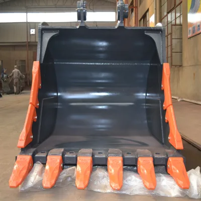 High-Digging Force Bucket for Hard Soil Conditions