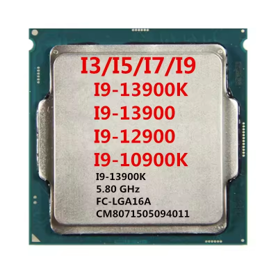 New Cpu for I9-14900k I n Tel I9 14900K 14900KF 9 Gen Desktop Cpu Pc Processor Game