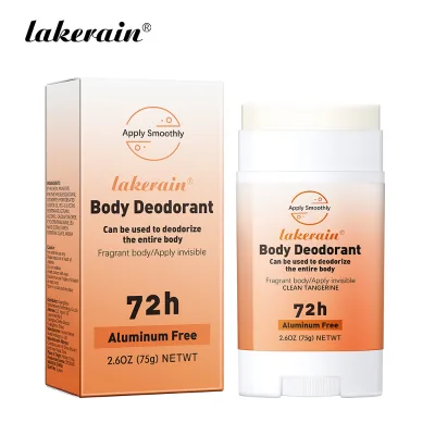 Private Label Natural Vegan OEM Organic Body Deodorant Roll on Stick Perfume Body Deodorant Antiperspirant Stick