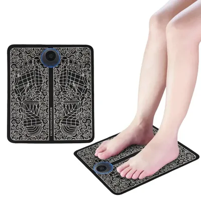 Foot Massager EMS Massage Mat Foot Relaxation Pads Electric Foot Massage Tool for Relieving Sore Feet