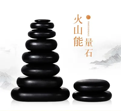 Massage Stone SPA Health Massage Energy Stone Natural Volcanic Hot Stone Back Massage Wholesale