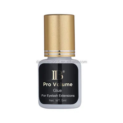 IB Pro Volume Glue 100% Original IB Gold Lid Customize Private Label IB Eyelash Extension