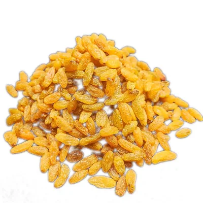 Top Quality Light Yellow Raisins Washed and Unwashed, 200-300pcs/100g