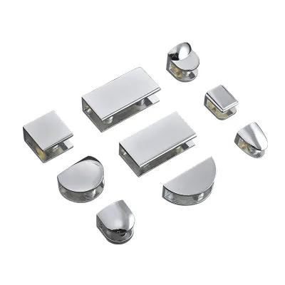 Custom Glass Clamp Stainless Steel Balustrades Handrails Shower Hinge Railing Side Fittings Rail Designs Grill Plastic Aluminium