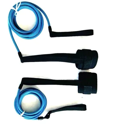 Stationary Swimming Exercise Belt Swim Strap Trainer Resistance Leash Swimmer Swim Lap