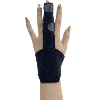 Finger Fracture Stabilizer Brace Easy Adjust Waterproof Trigger Index Finger Splint for Arthritis Straightening