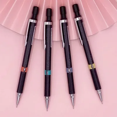 Cheap Customized Plastic Pens Advertising Stationery Writing Student Automatic Plastic Mechanical Pencil