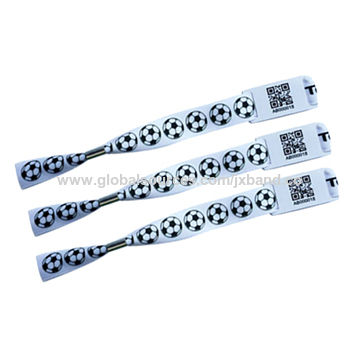 Barcode Woven Wristbands,Customized Service,Festival Sublimation/Woven Wristbands,Optional Closure