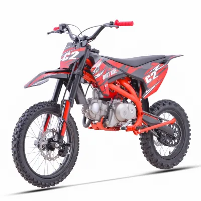 Gas Power 4 Stroke Motorcycles Electric 125cc 4 Stroke Pitbike Motocross Offroad Dirt Bike Pit Bike