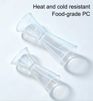 Food-grade Material Quality Cup Tool with Dual Heads, Capacity 10CC - 20CC, 20CC - 40CC, High-quality Shock-proof Design