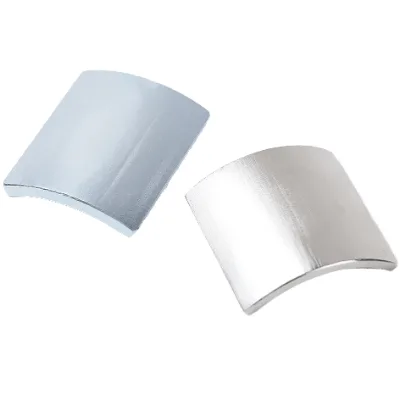 Factory Customized Curve Shape N35 to N52 High Performance Neodymium Arc Magnet for Scooters Motor Segments
