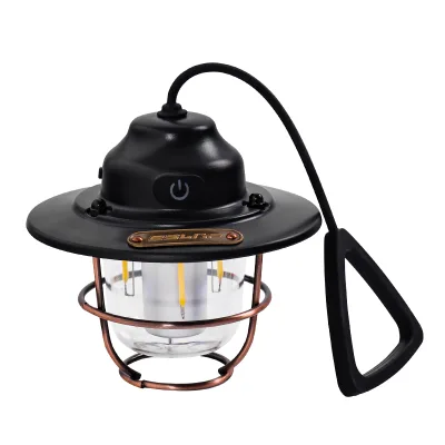 Summer Outdoor Lighting Camping Usb Rechargeable Camp Lamp Tent Hanging Light Retro Horse Atmosphere Camping Light
