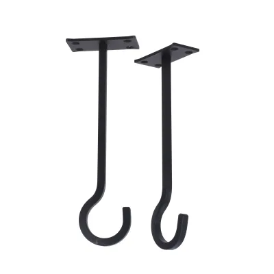 Source Factory Direct Sale Price Iron Powder Coated Safety Plant S Hook for Garden Outdoor