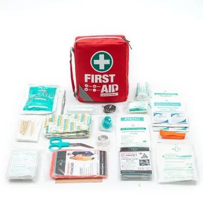Portable Tactical First Aid Kit Compact First Aid Bag Reflective Custom Travel Home Cae Office Vehicle Camping First Aid Kit