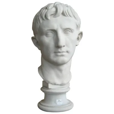 Directly Factory Caesar Augustus Bust With Low Price