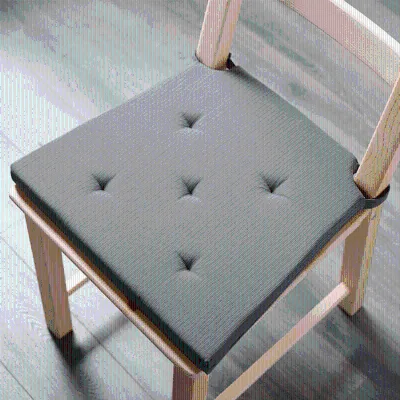 Best Seller Solid Color Chair Cushion Portable With Strap Office Chair Seat Cushion