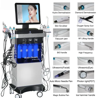 LAFO LF 14-in-1 Salon Professional Facial Treatment Machine Skin Rejuvenation Acne Control 1 Year Warranty US/EU Compatible
