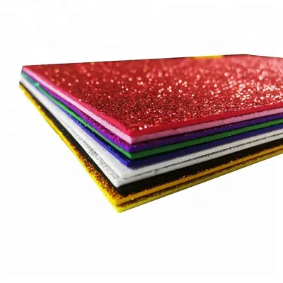 Wholesales Eco-friendly Goma EVA Foam Sheet 2mm Color EVA Glitter Foami EVA Foam Sheet for Craft