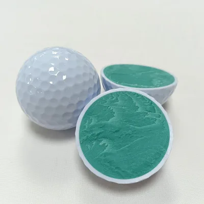 Customizable Logo Sarin Double Layer Golf Ball High Elasticity Competition Series Tournament Rubber for Next Game